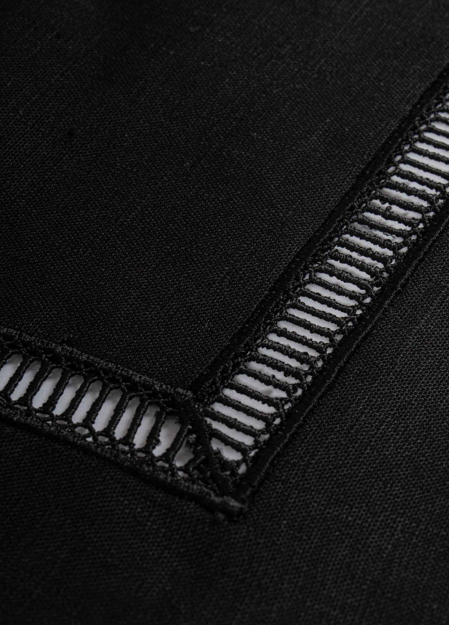 Pure Linen Midnight Cocktail Napkin Set of 4 (Copy)