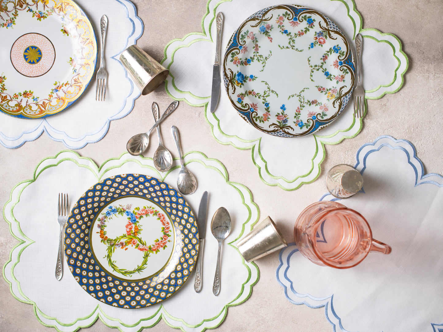 Verde Round Placemat - LEA Home Stories International
