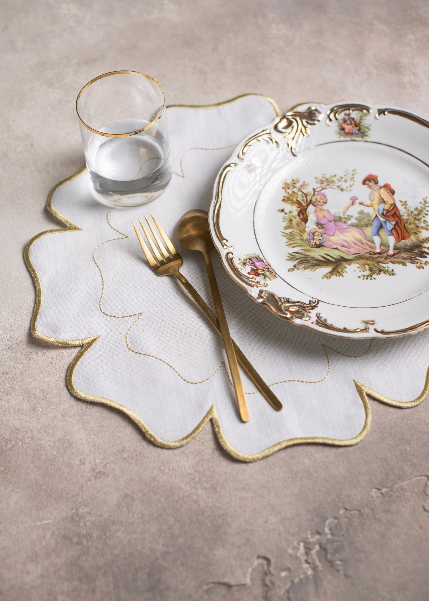 Gold Luck Placemat - LEA Home Stories International