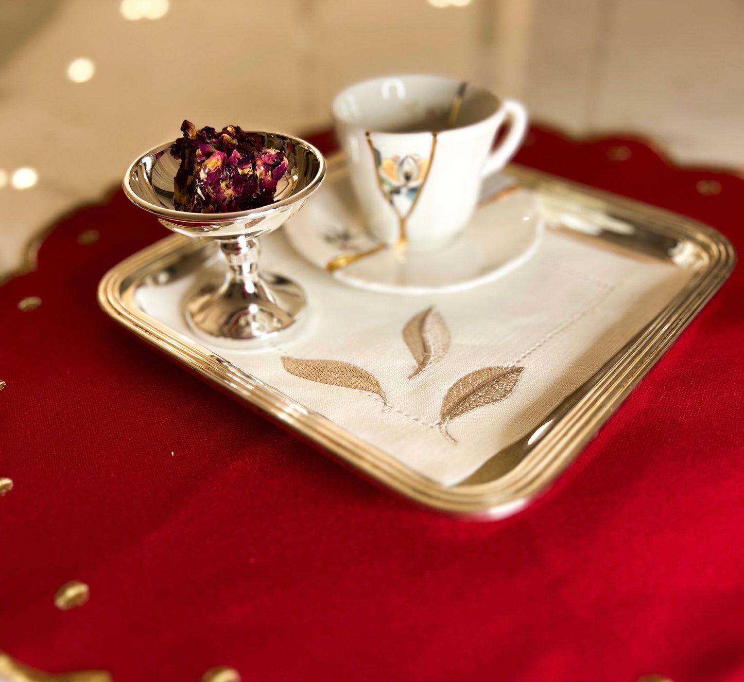 Silver Plated Turkish Delight Bowl - LEA Home Stories International