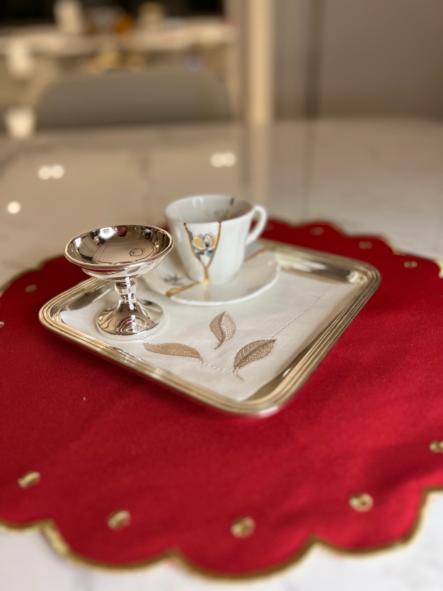 Silver Plated Turkish Delight Bowl - LEA Home Stories International