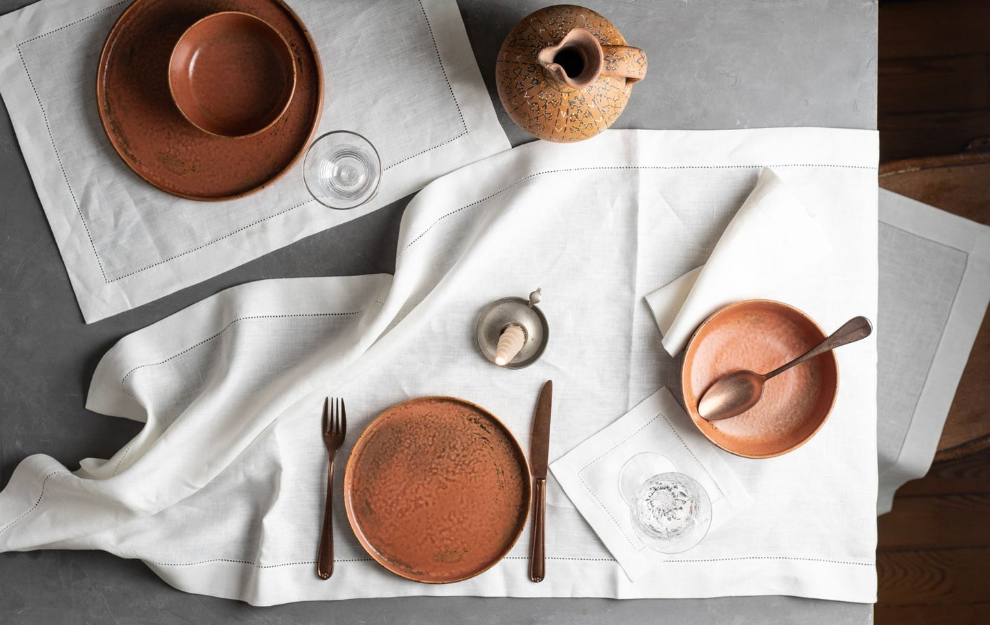 Pure Linen Dune Delight Placemat - LEA Home Stories International