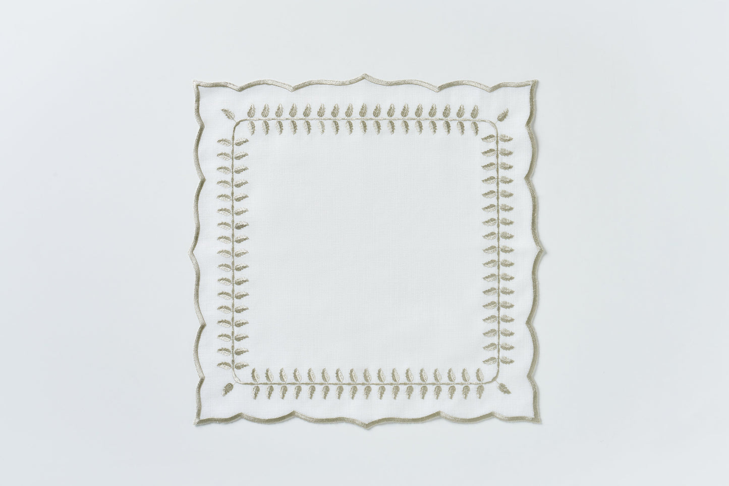 Leaf Light Square Napkin - LEA Home Stories International