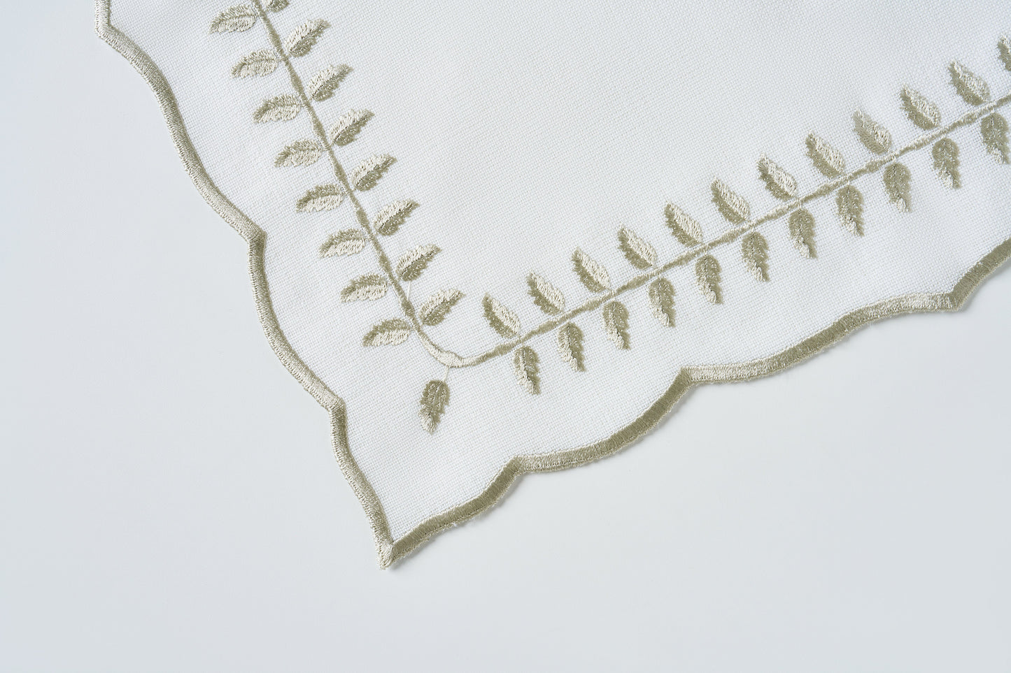 Leaf Light Square Napkin - LEA Home Stories International