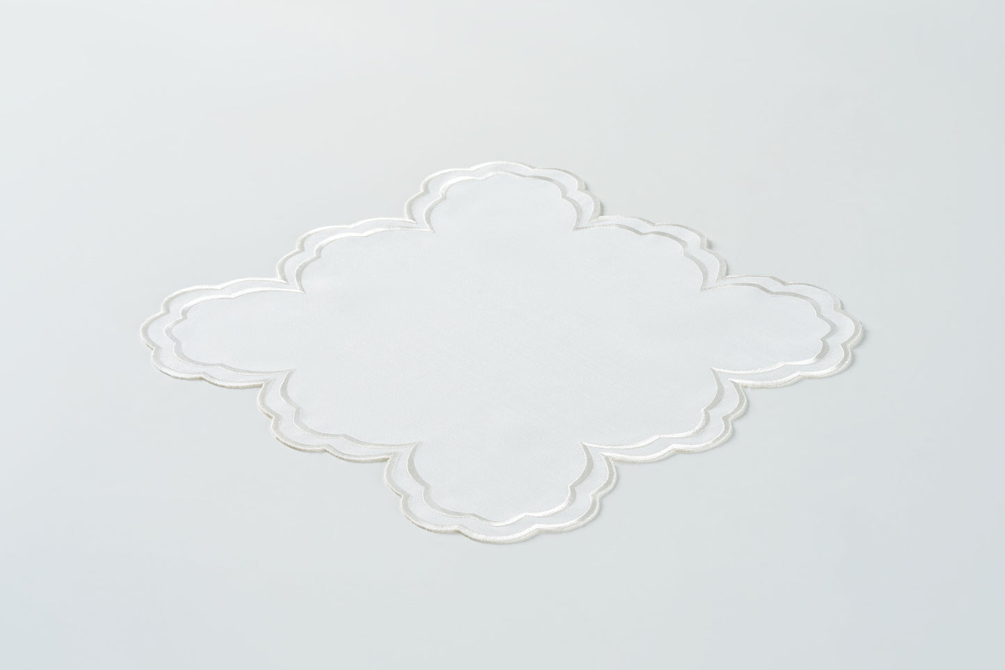 Bianco Round Napkin - LEA Home Stories International
