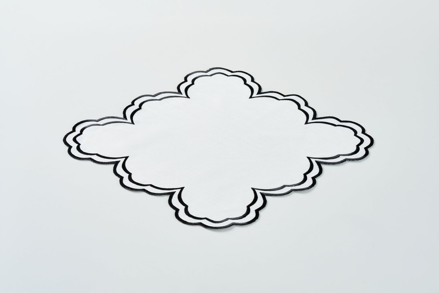 Nero Round Napkin - LEA Home Stories International