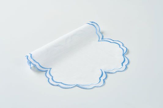 Blue Round Placemat - LEA Home Stories International