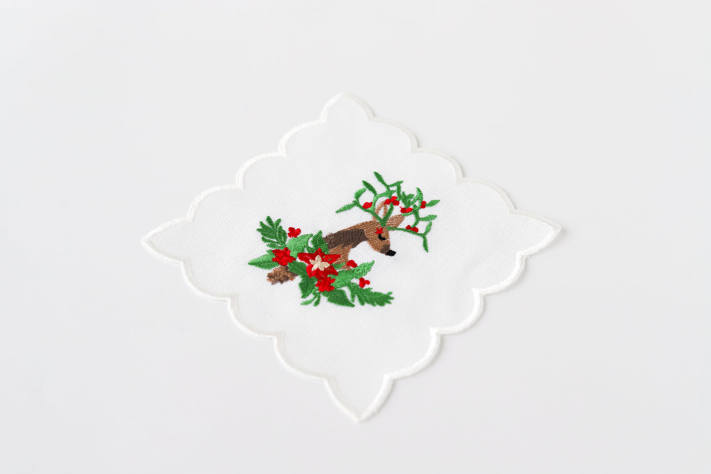 Deer Patterned Coctail Napkin - LEA Home Stories International