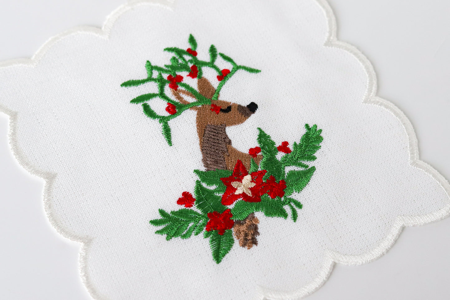 Deer Patterned Coctail Napkin - LEA Home Stories International