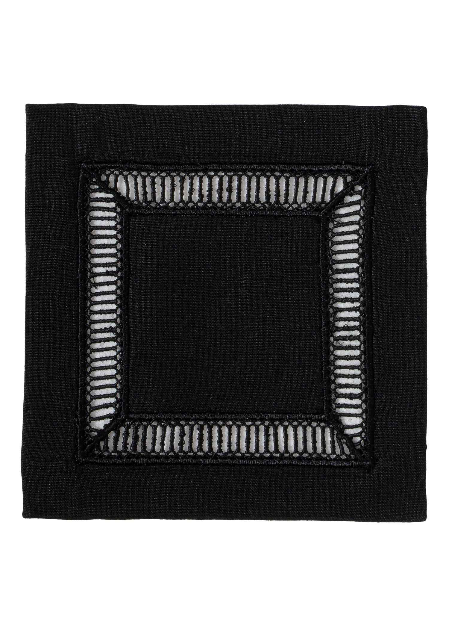 Pure Linen Midnight Cocktail Napkin Set of 4 (Copy)