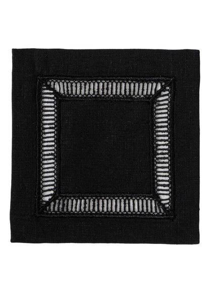 Pure Linen Midnight Cocktail Napkin Set of 4 (Copy)