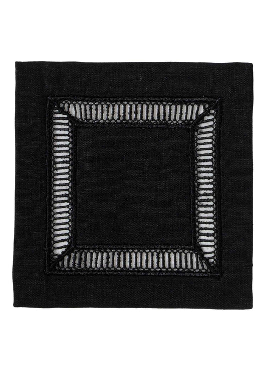 Pure Linen Midnight Cocktail Napkin Set of 4 (Copy)