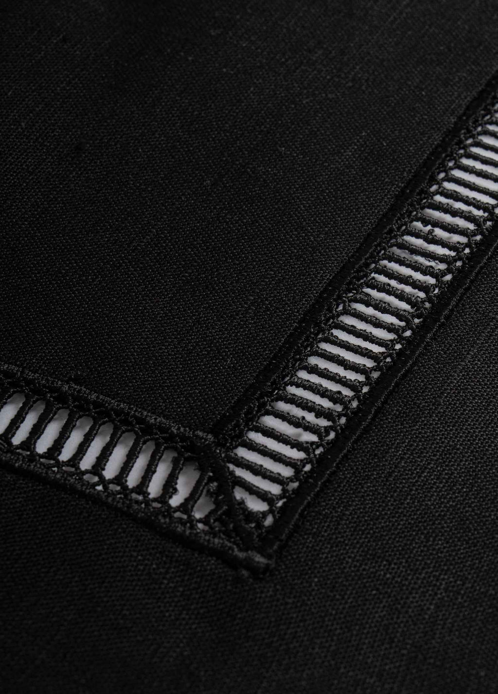 Pure Linen Midnight Cocktail Napkin Set of 4 (Copy)
