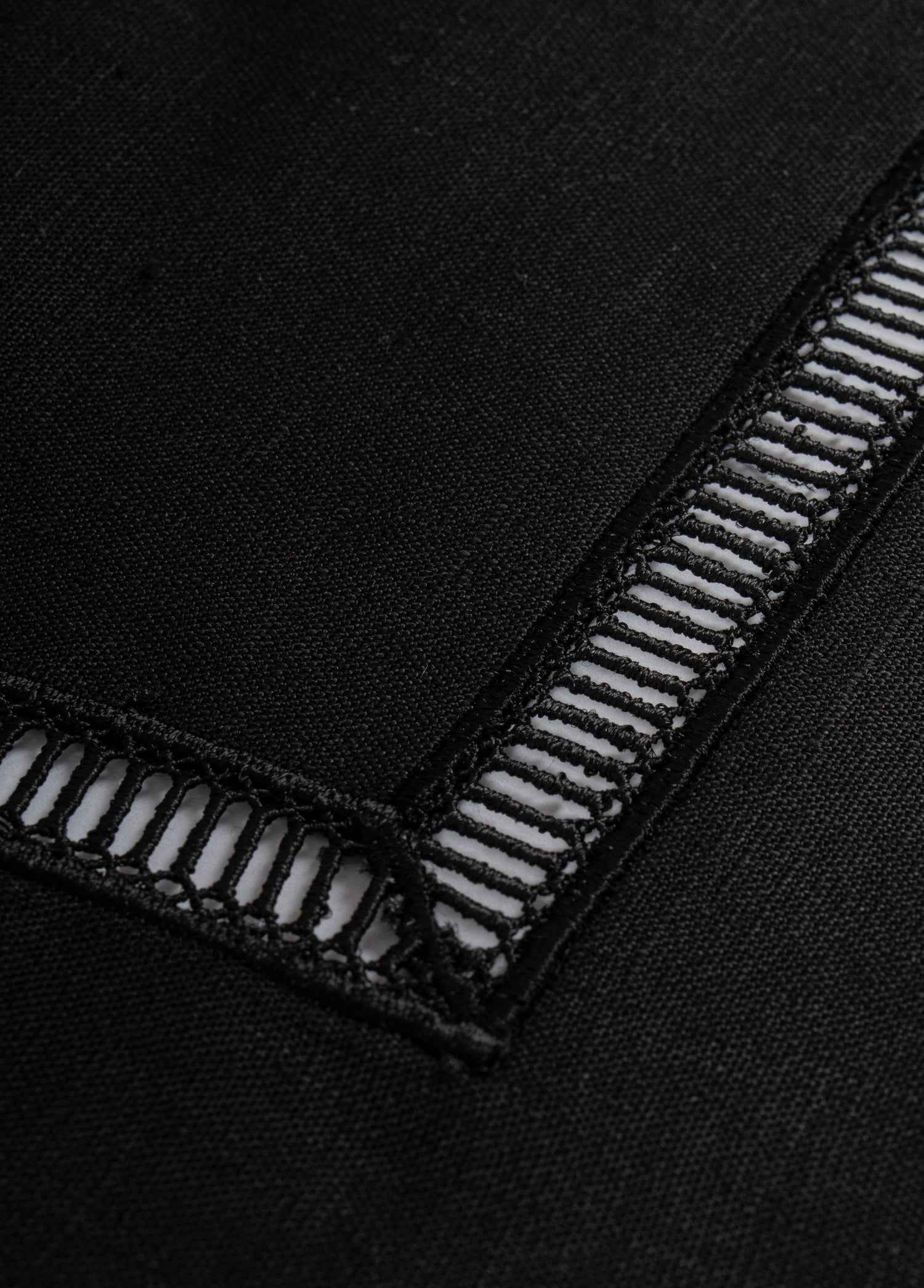 Pure Linen Midnight Cocktail Napkin Set of 4 (Copy)