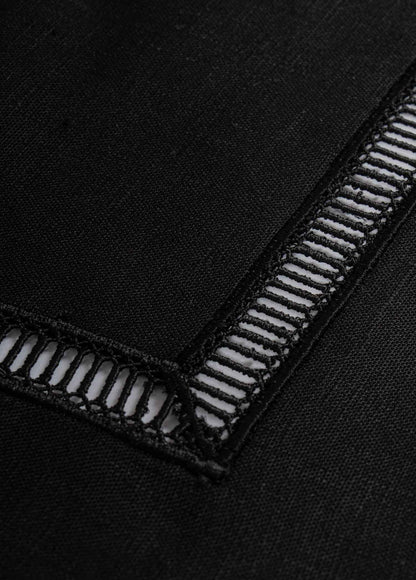 Pure Linen Midnight Cocktail Napkin Set of 4 (Copy)