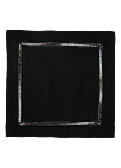 Pure Linen Midnight Napkin Set of 4