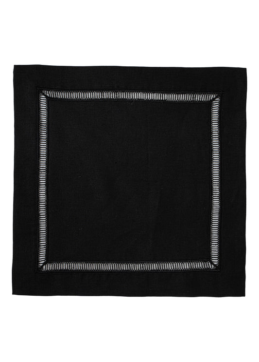 Pure Linen Midnight Napkin Set of 4