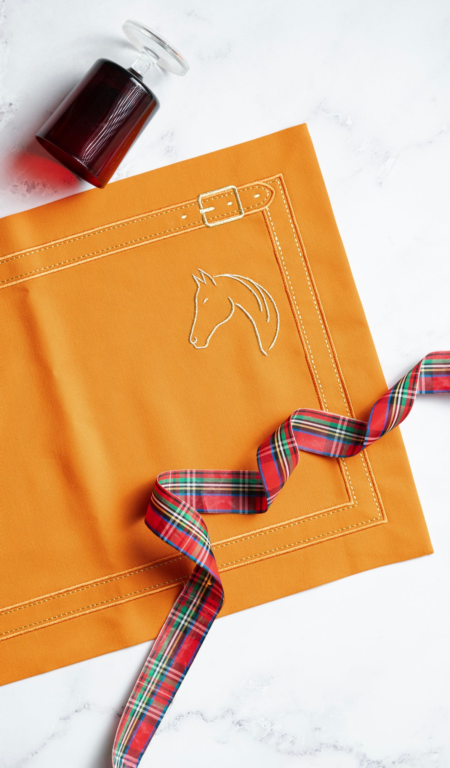 Cheval d'Or Orange Placemat Set of 2