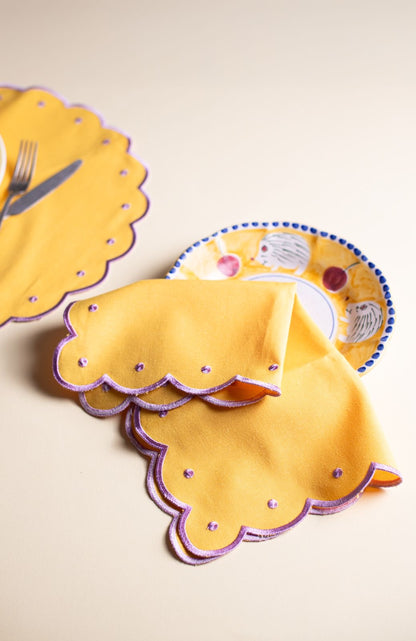 Sunshine Placemat and Napkin