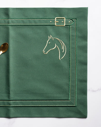 Cheval d'Or Green Placemat Set of 2