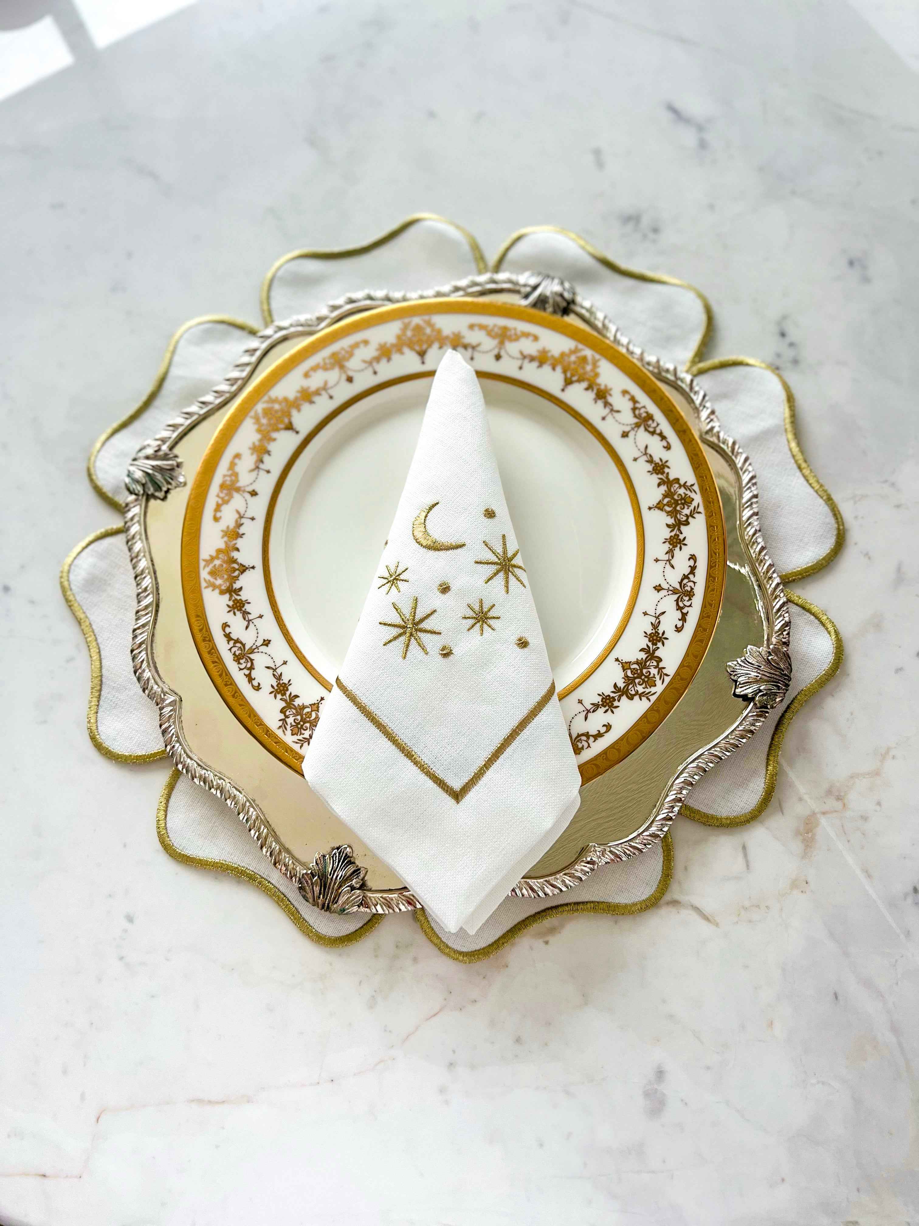 Moon and Star Napkin