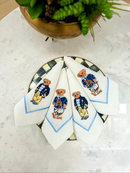 Teddy Bear Napkin Set