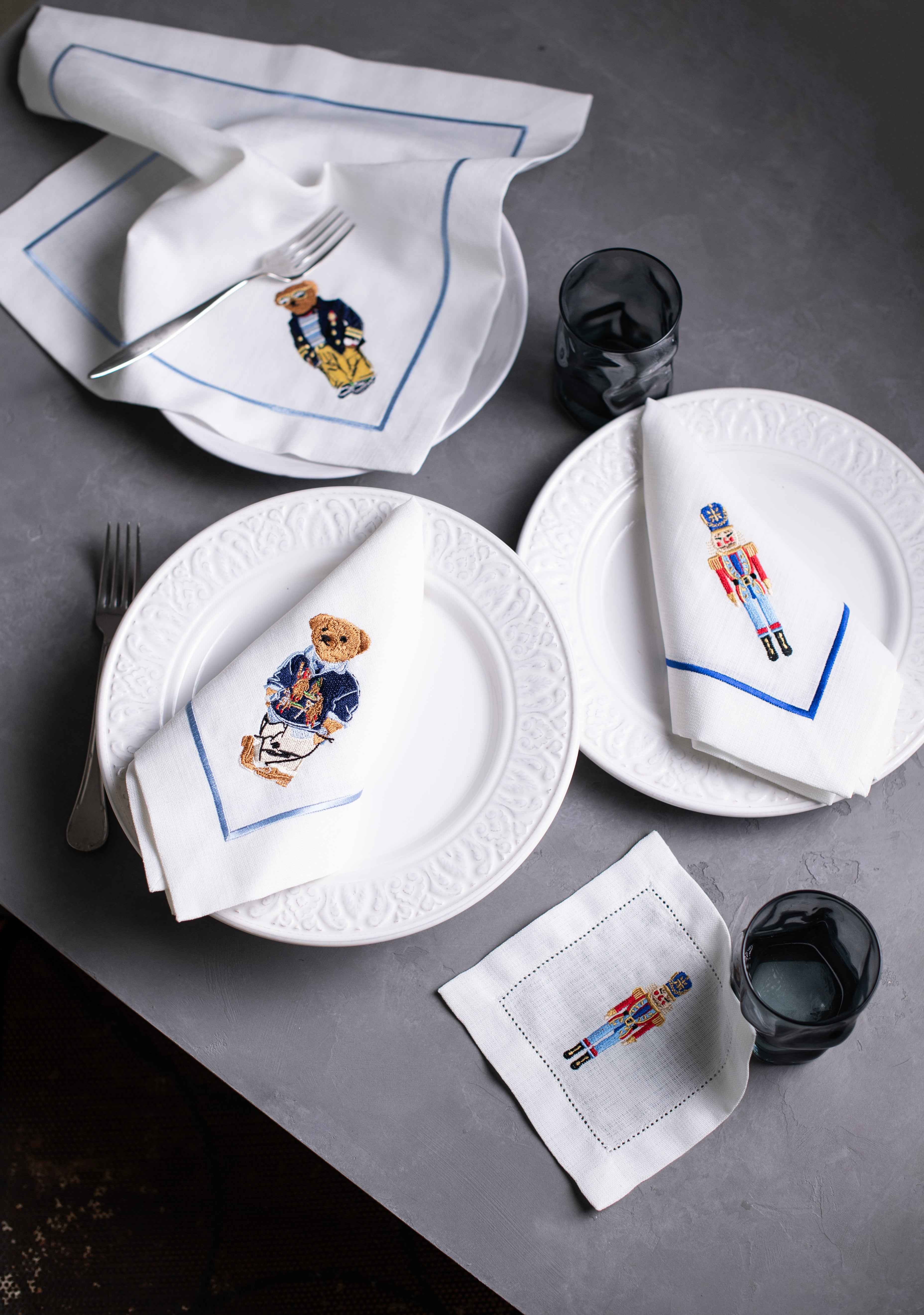 Teddy Bear Napkin Set