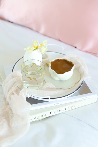 Rosy 100% Pure Mulberry Silk Pillowcase – Luxurious, Skin & Hair-Friendly