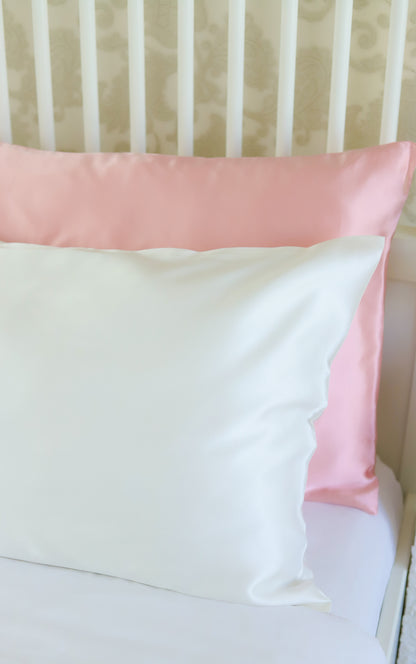 Vanilla 100% Pure Mulberry Silk Pillowcase – Luxurious, Skin & Hair-Friendly