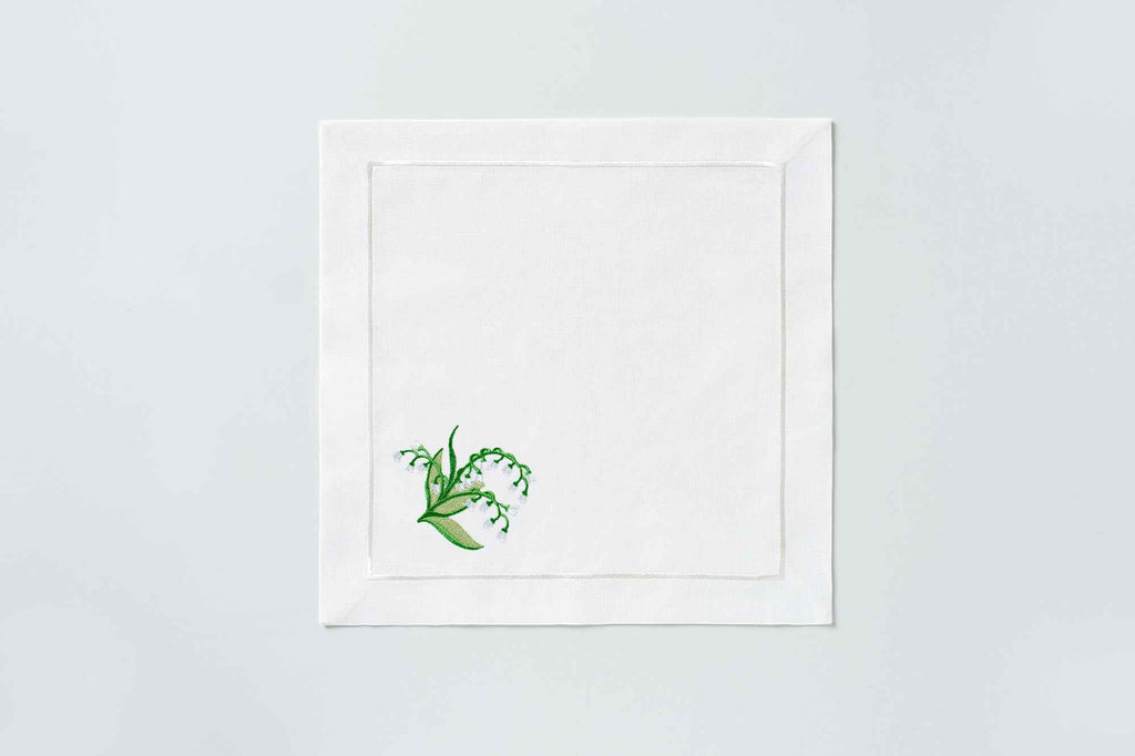 Orchid Flower Napkin