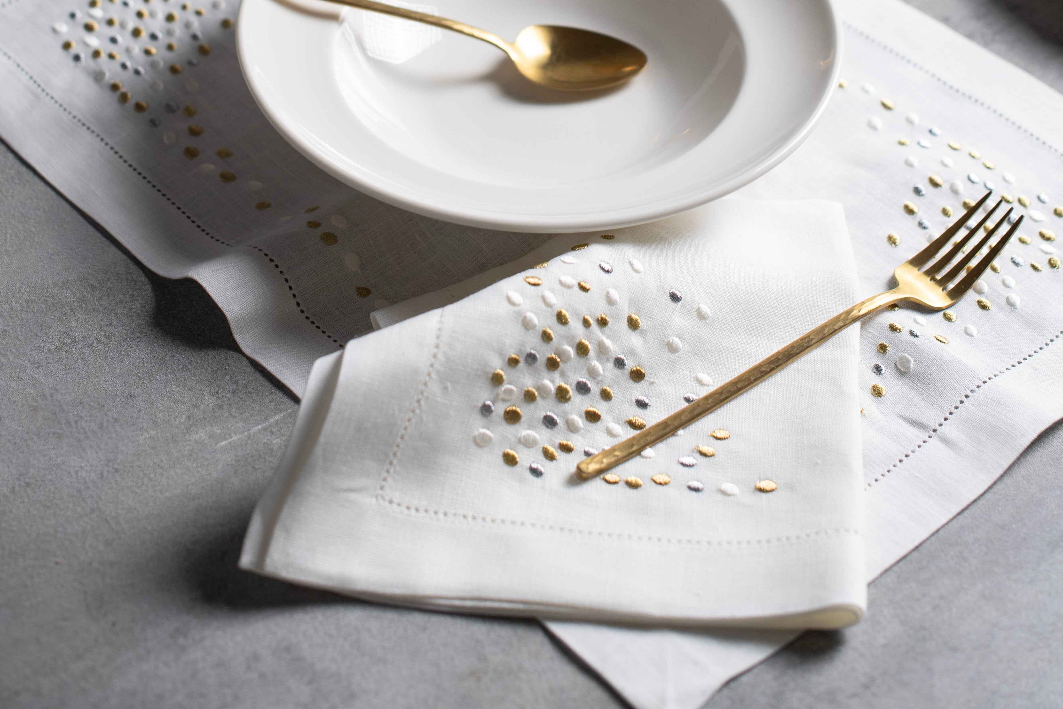Pure Linen pebble Napkin