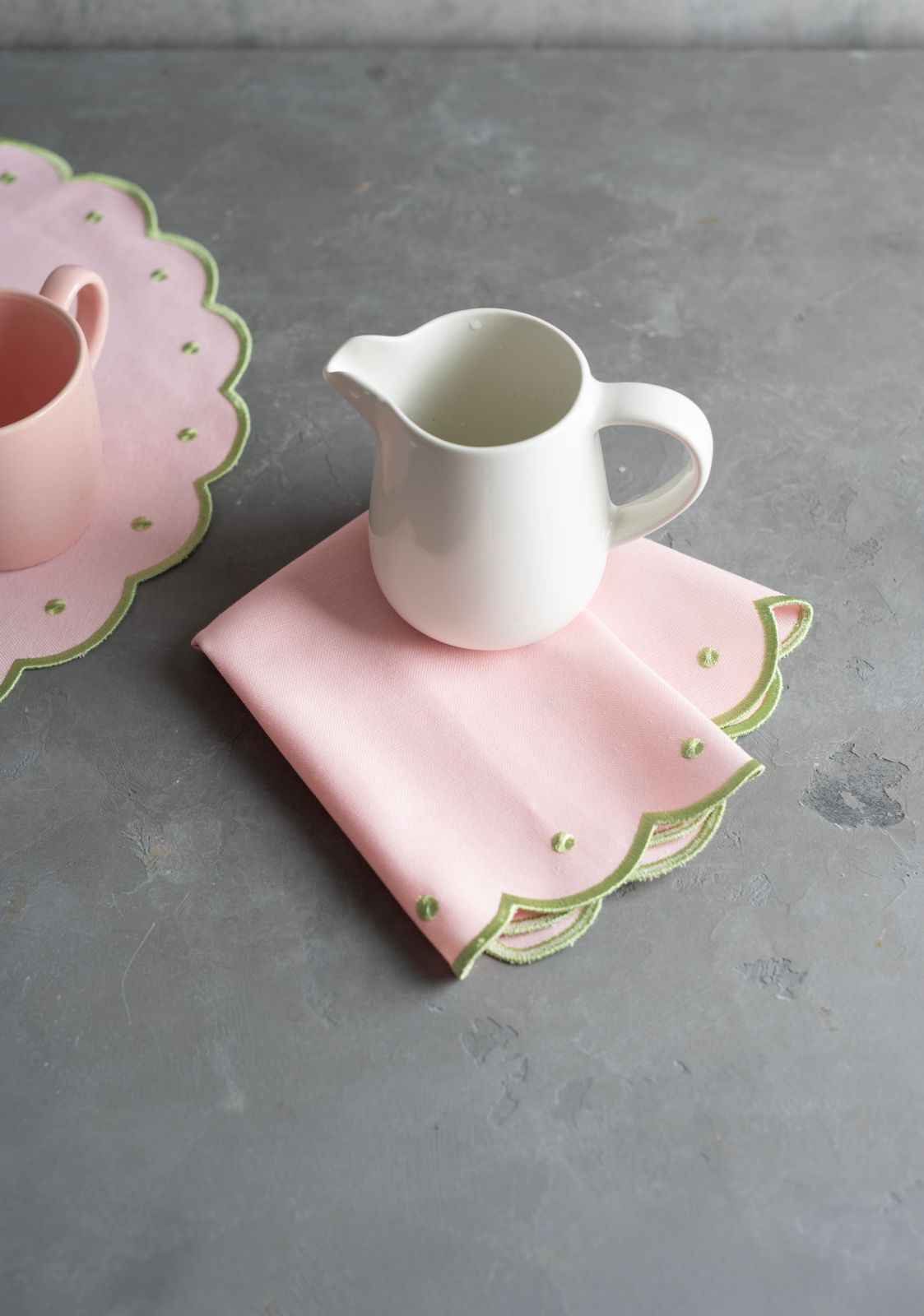 Botanic Blush Placemat and Napkin