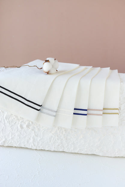 Organic Pure Linen Hand Towel Set of 4 - LEA Home Stories International