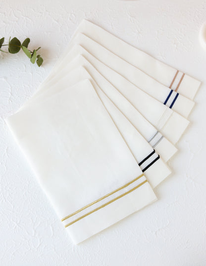 Organic Pure Linen Hand Towel Set of 4 - LEA Home Stories International