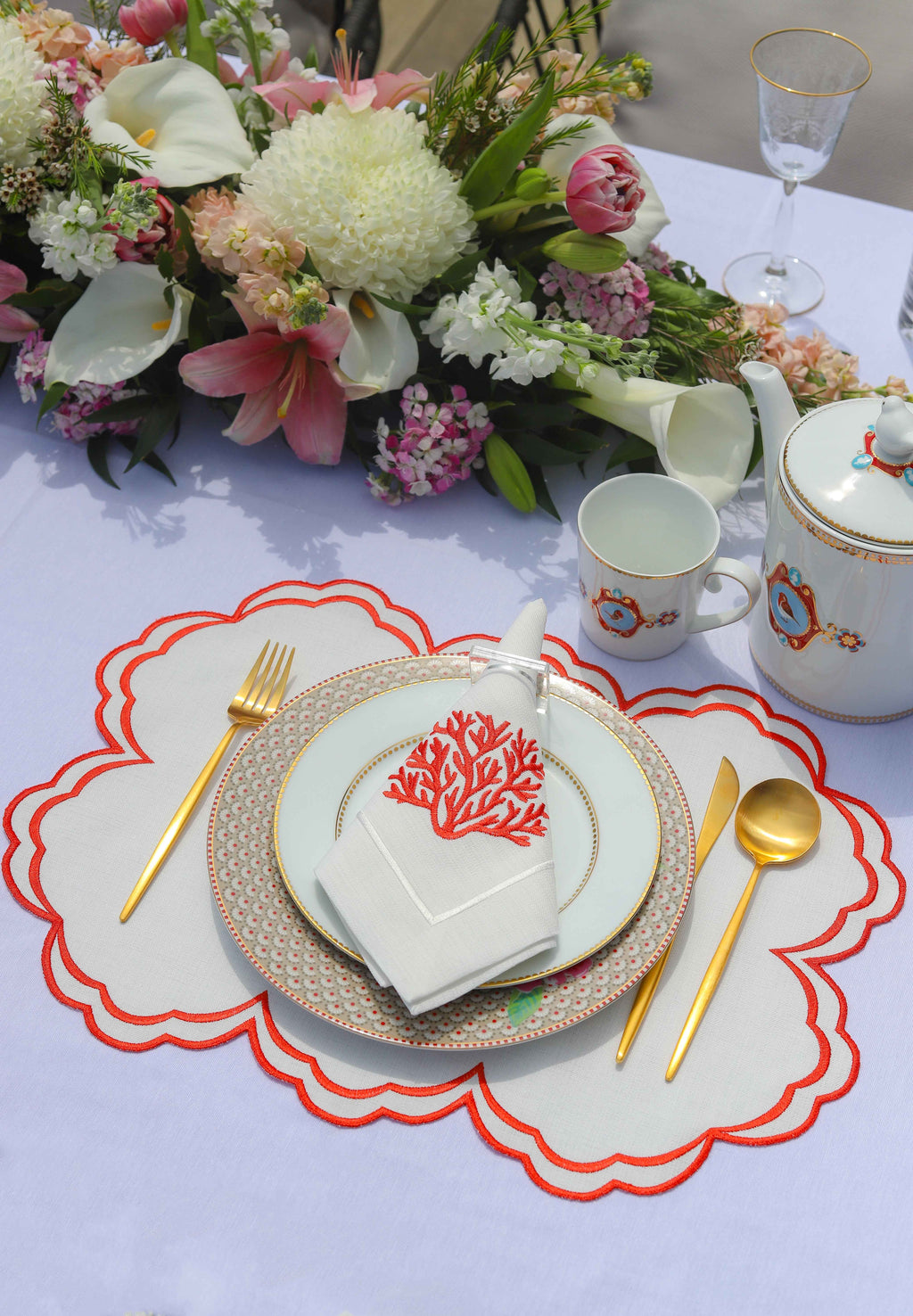 Coral Napkin