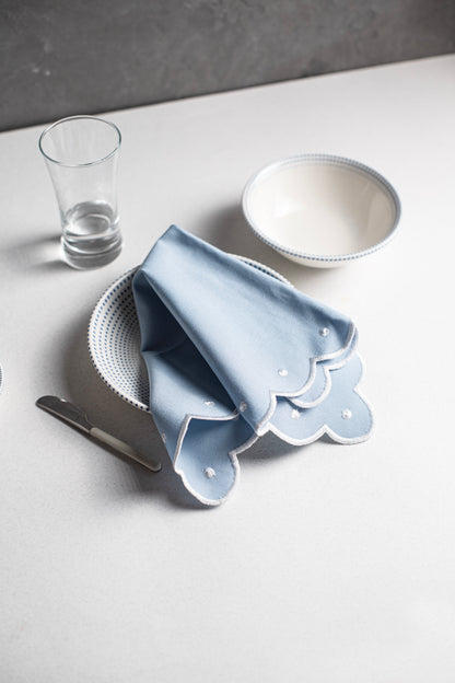 Blue Harmony Placemat and Napkin