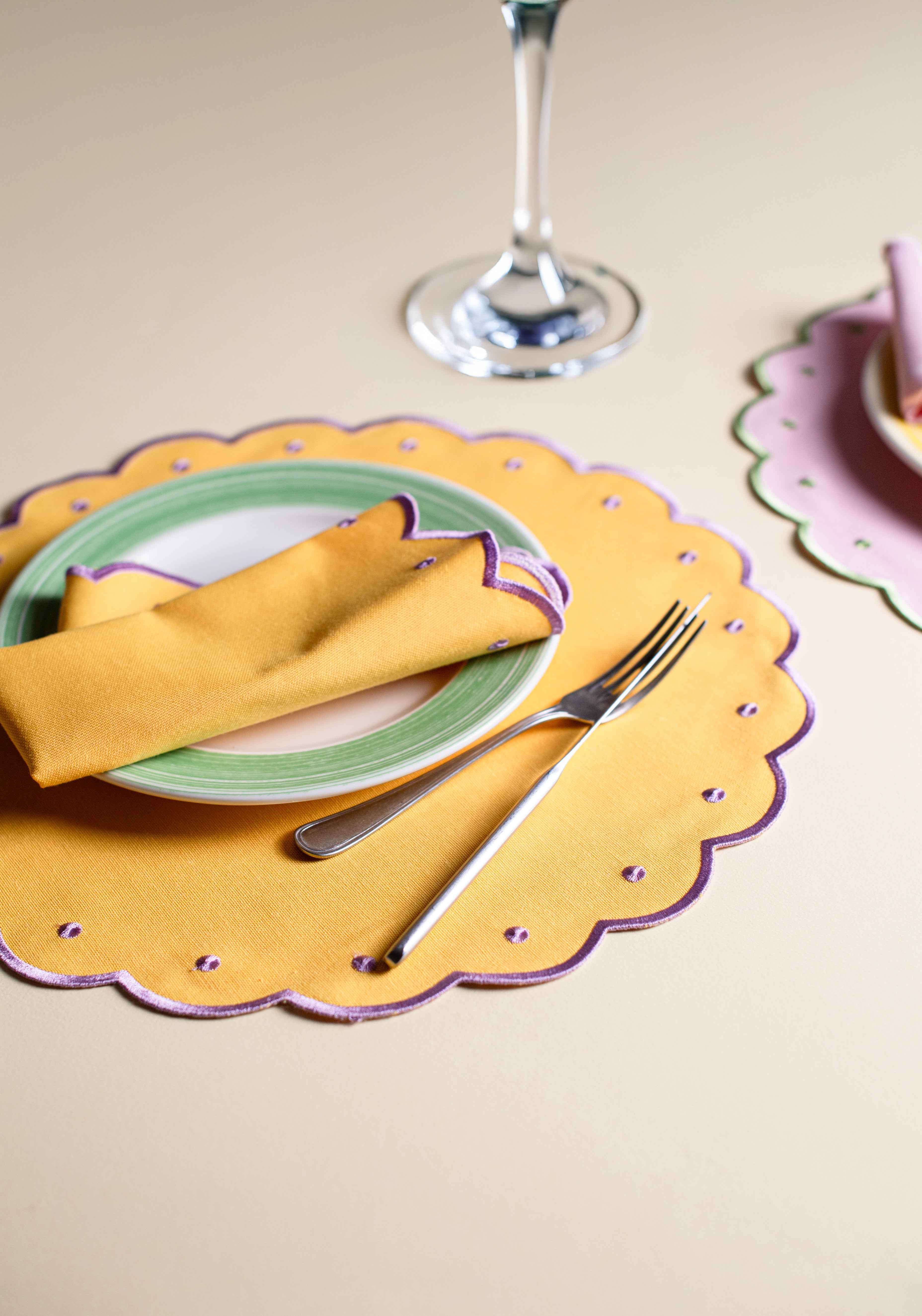 Sunshine Placemat and Napkin