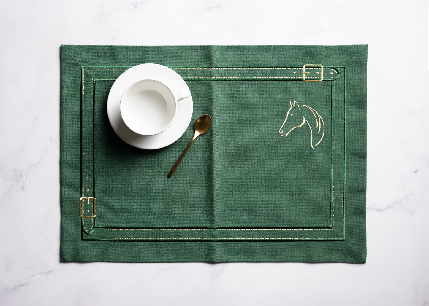 Cheval d'Or Green Placemat Set of 2