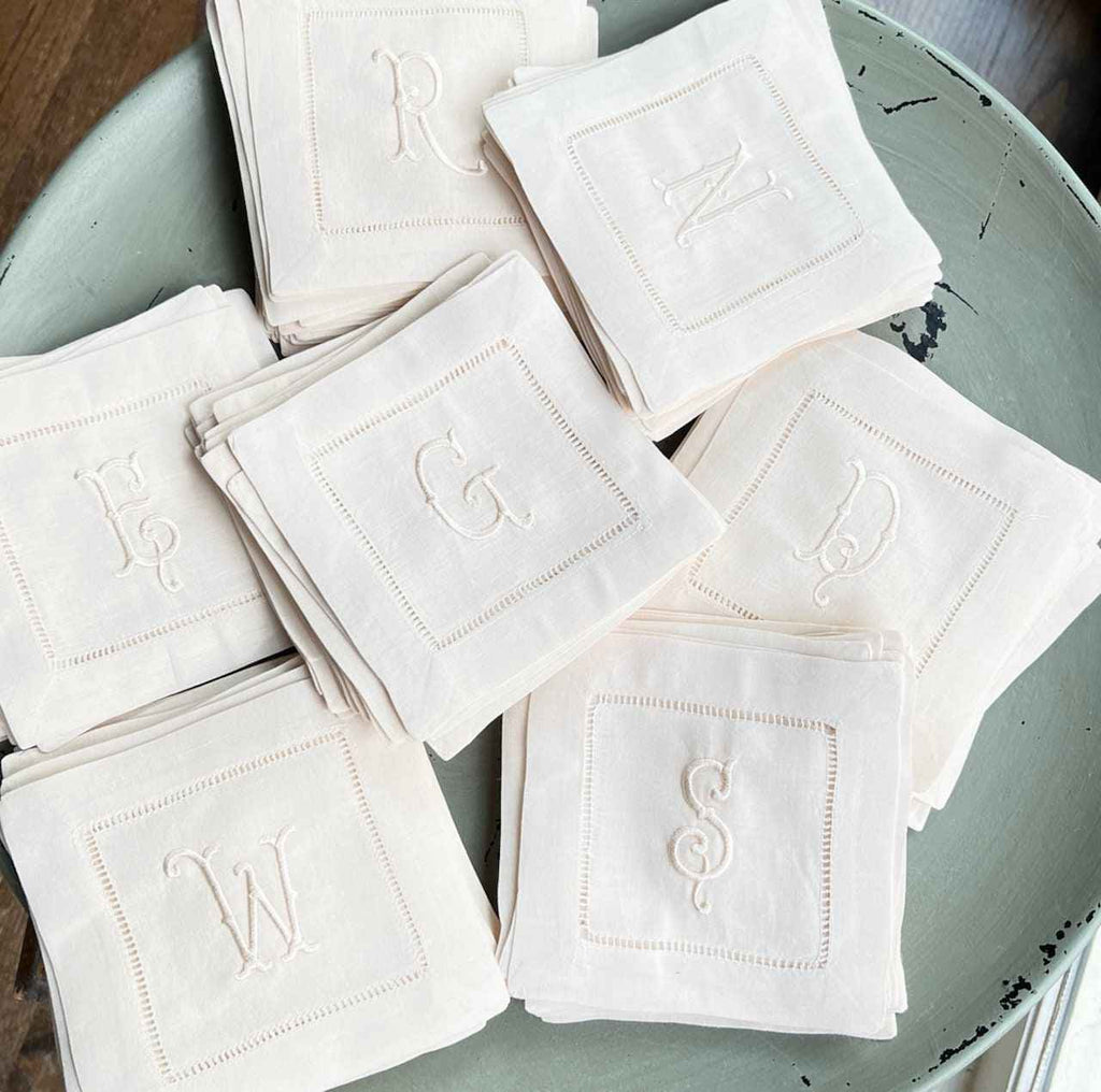Custom Placemats With Initials