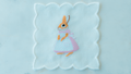 Pink Rabbit Coctail Napkin - LEA Home Stories International