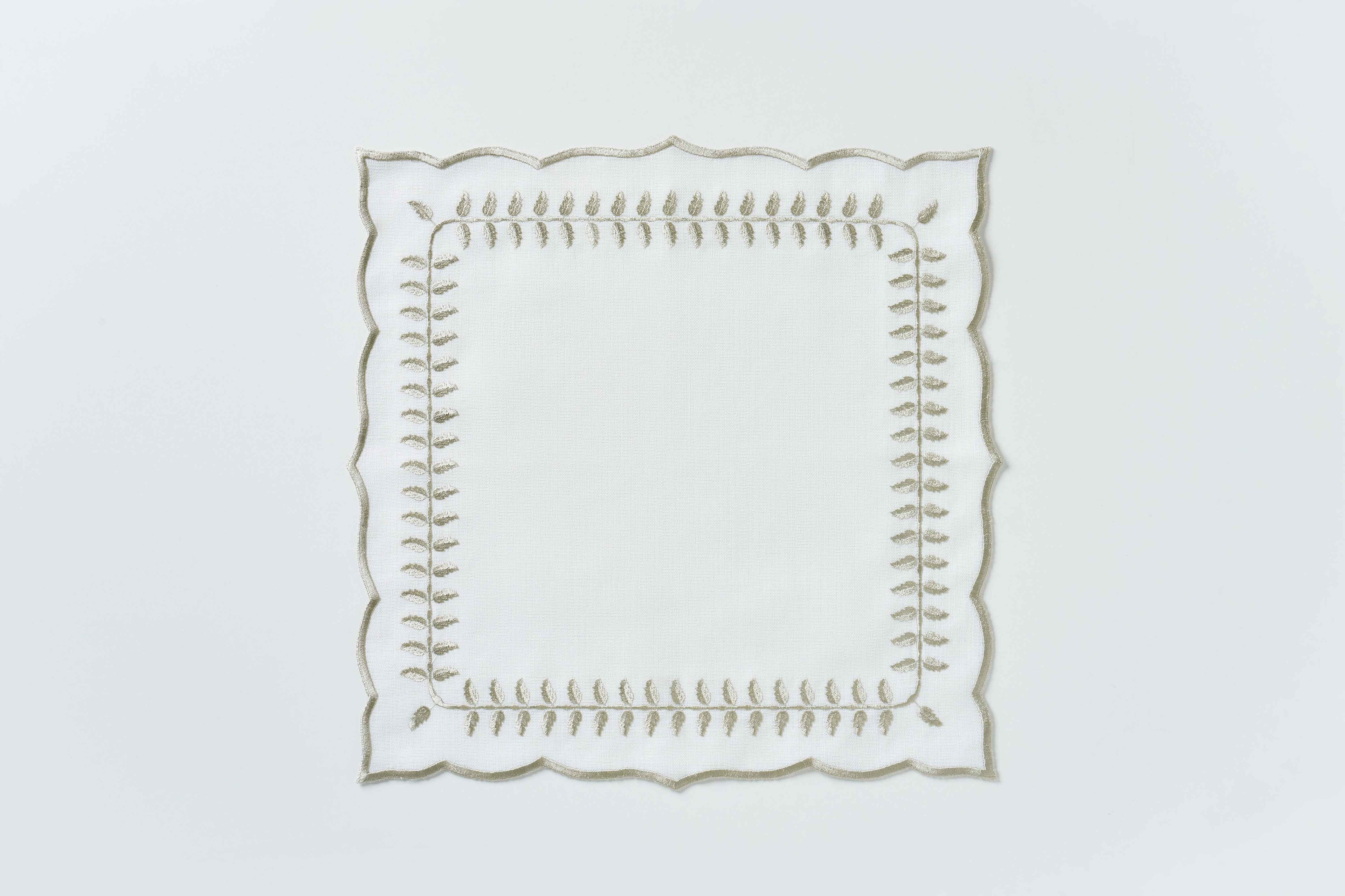 Leaf Light Square Napkin