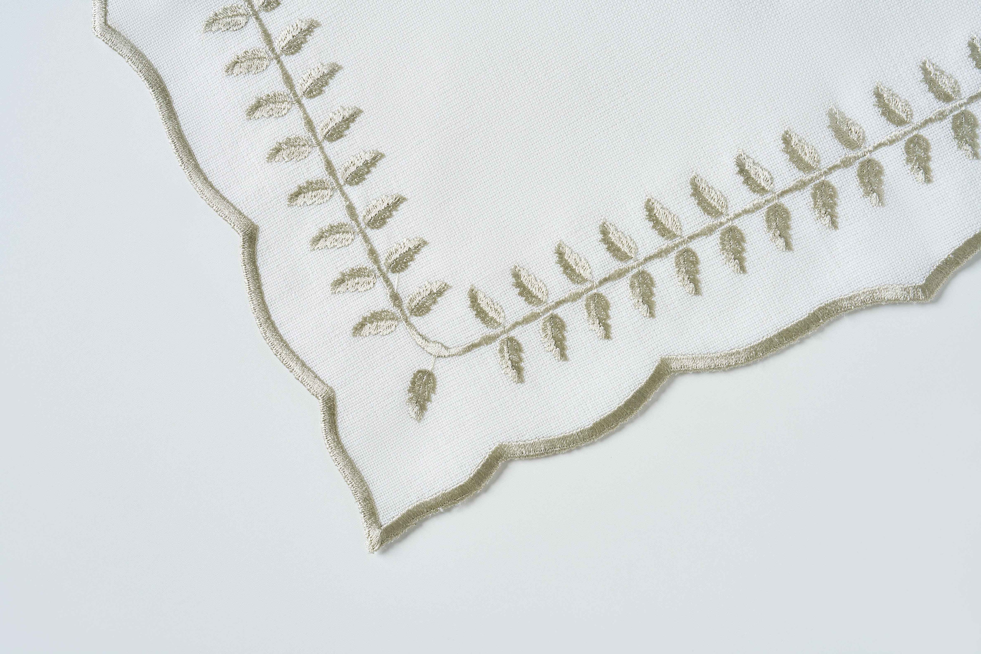 Leaf Light Square Napkin