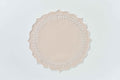 Leaf Beige Round Placemat