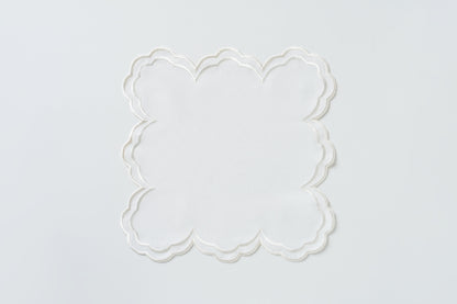 Bianco Round Napkin