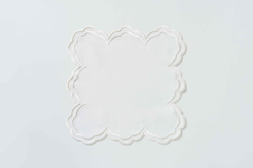 Bianco Round Napkin