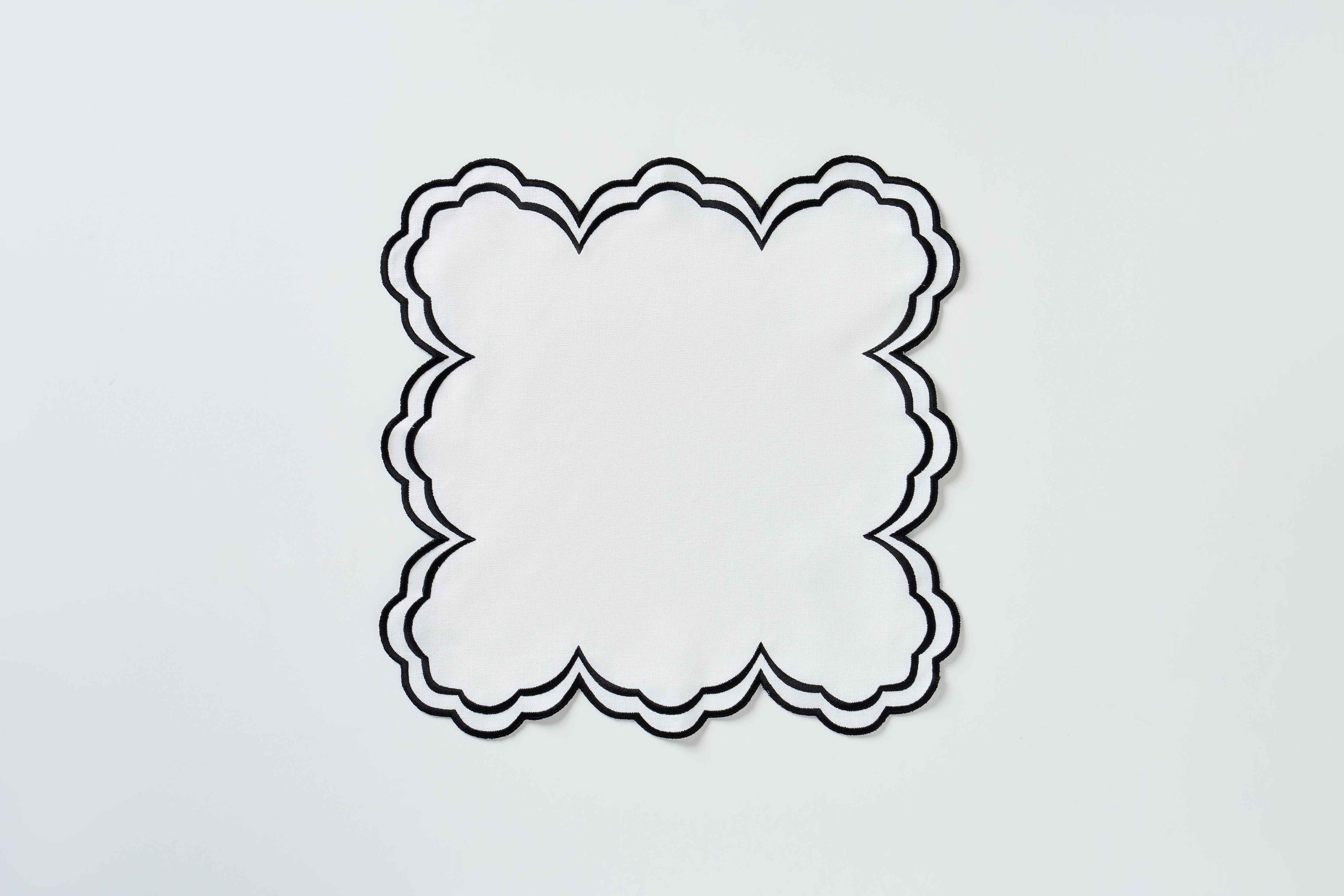 Nero Round Napkin