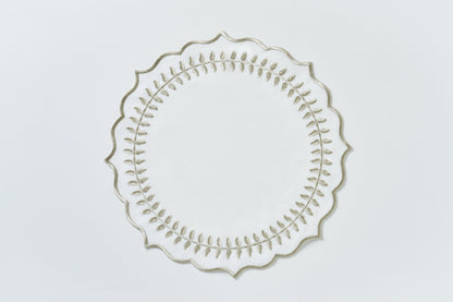Leaf Light Round Placemat