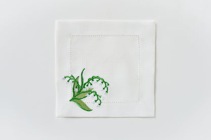 Orchid Coctail Napkin - LEA Home Stories International