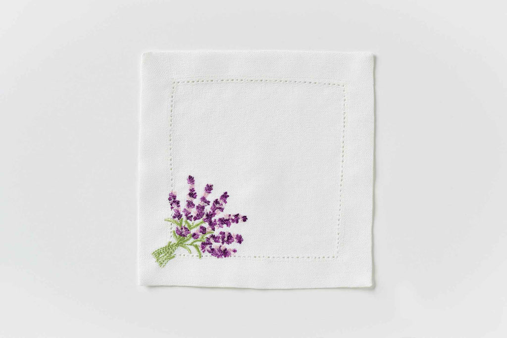 Lavender Cocktail Napkin