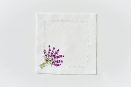 Lavender Coctail Napkin